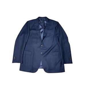 SUITSUPLY Men‎ Navy Pure Wool Blazer Sienna Single Breasted Made Italy Size 50